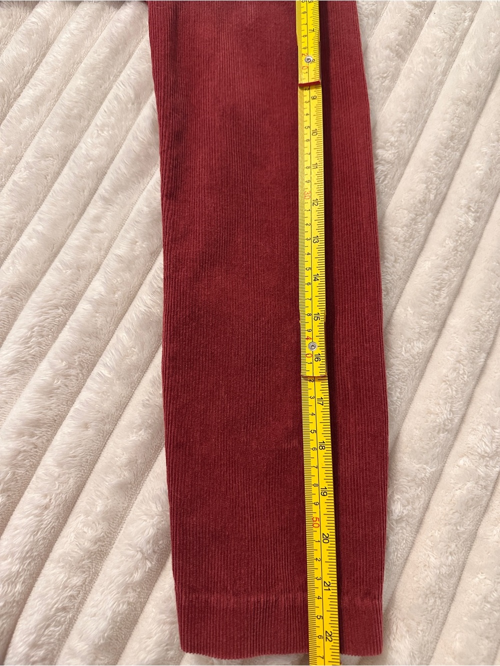VINTAGE Y2K G.H. Bass Tailored Corduroy Blazer Jacket in Burgundy - Picture 8 of 9